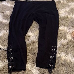 Avenue Black Stretch Leggings